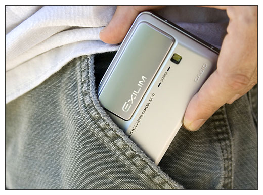 Casio Exilim EX-V7 Pocket-Sized Digital Camera