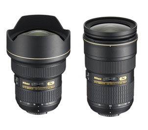 Nikon AF-S NIKKOR 14-24mm f/2.8 and 24-70mm f/2.8 Zoom Lenses