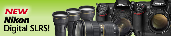 Nikon D3 and D300 Digital SLRs