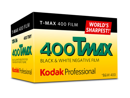 New Kodak T-Max 400 Black-and-White Film