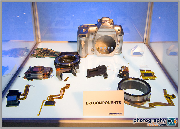 Olympus E-3 DSLR Components
