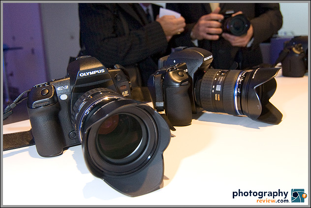 Olympus E-3 Digital SLR at Introduction Event