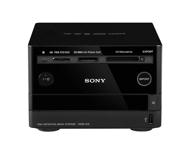 Sony HDMS-S1D Digital Photo Album - Front