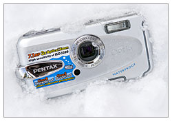 Pentax Optio W30 - Weatherproof