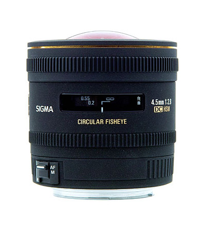 Sigma 4.5mm f/2.8 EX DC Fisheye Lens