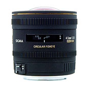 Sigma 4.5mm f/2.8 EX DC Fisheye Lens