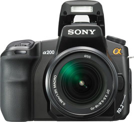 Sony Alpha DSLR-A200 Camera