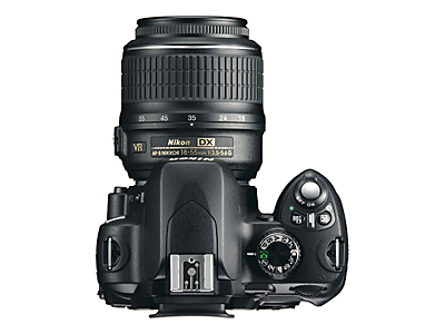 Nikon D60 Digital SLR - Top