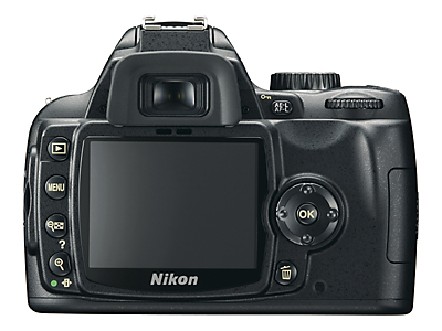 Nikon D60 Digital SLR - Back