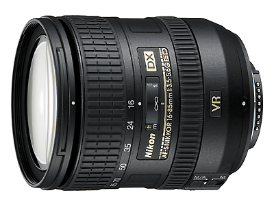 Nikon AF-S DX Nikkor 16-85mm f/3.5-5.6G ED VR Lens