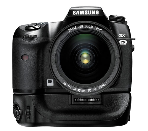 Samsung GX-20 Digital SLR - Front