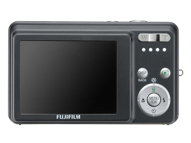 Fujifilm FinePix J10 digital camera - back