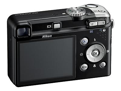 Nikon Coolpix P60 Digital Camera - Back