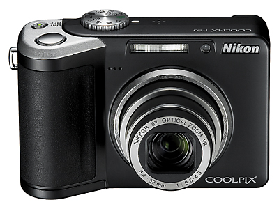 Nikon Coolpix P60 Digital Camera - Front