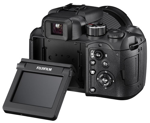 Fujifilm FinePix S100FS Digital Camera - Rear
