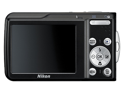 Nikon CoolPix S210 Digital Camera - Back