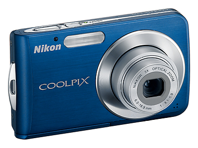 Nikon CoolPix S210 Digital Camera - Blue