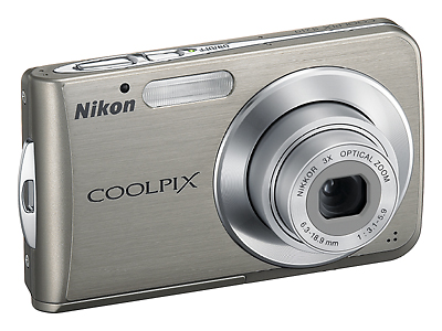 Nikon CoolPix S210 Digital Camera - Bronze