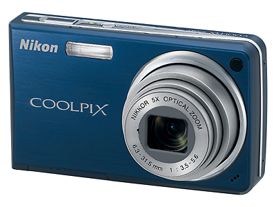 Nikon CoolPix S550 Digital Camera - Blue