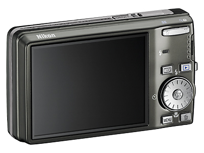 Nikon CoolPix S600 Digital Camera - Back