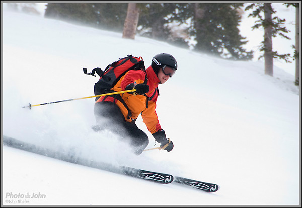 Nikon D40x ski photo sample