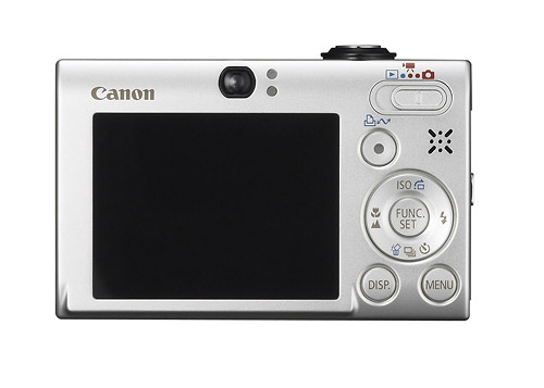Canon PowerShot SD770 IS - Back