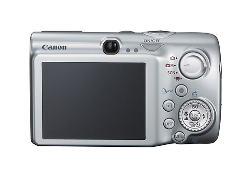 Canon PowerShot SD890 IS - Back