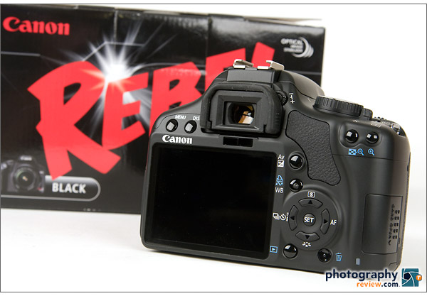Canon EOS Rebel XSi - Rear View