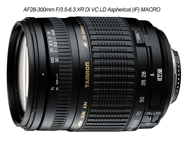 Tamron AF28-300mm XR Di VC Zoom Lens