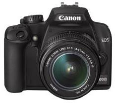 Canon EOS 1000D / XS front view