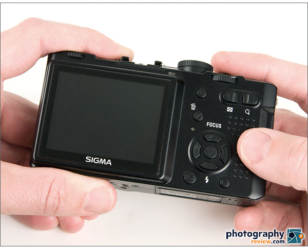 Sigma DP1 LCD and rear controls