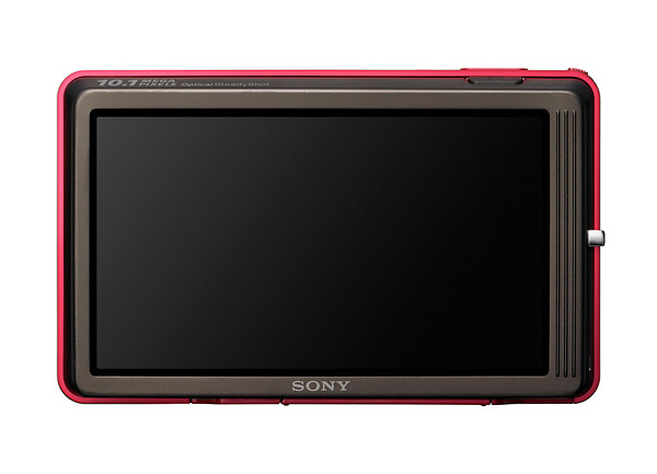 Sony Cybershot DSC-T700 - Rear Red