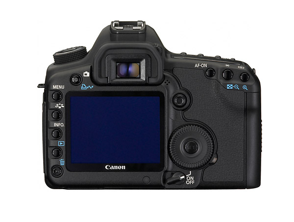 Canon EOS 5D Mark II - Back