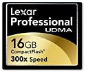 Lexar Professional UDMA 300x 16GB CF Card