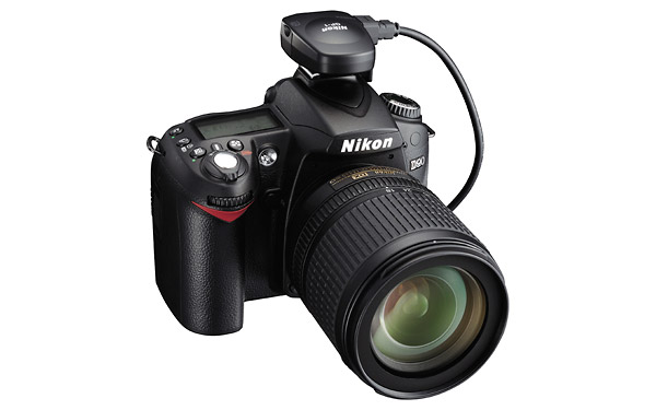 Nikon D90 with GP-1 GPS unit