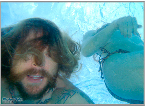 Olympus Stylus 1030 SW Swimming Pool Self-Portrait Sample Photo