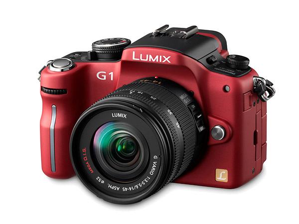 Panasonic Lumix DMC-G1 - Red