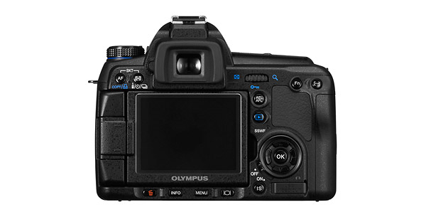 Olympus E-30 - Rear