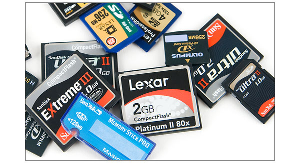 Digital Camera Memory Cards