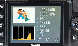 Nikon Coolpix P6000 - LCD Display