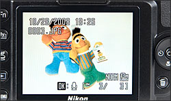 Nikon Coolpix P6000 - LCD Display