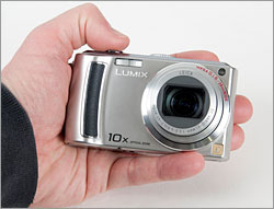 Panasonic Lumix DMC-TZ5 In-hand