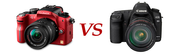 Panasonic G1 vs Canon EOS 5D Mark II and Nikon D90