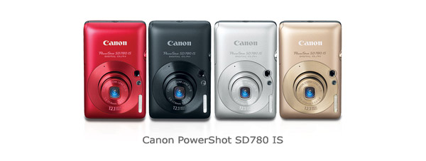 Canon PowerShot SD780 IS - Colors