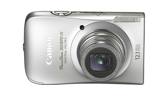 Canon PowerShot SD970 IS - Front