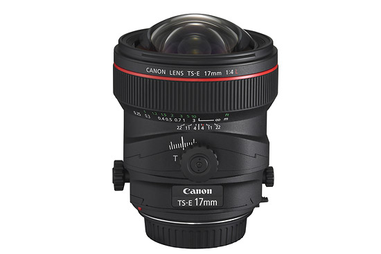 Canon TS-E 17mm f/4L Tilt-Shift Lens