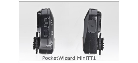 PocketWizard MiniTT1 - Side Views