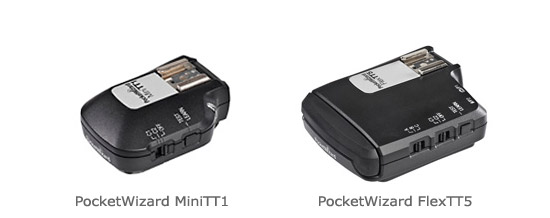 PocketWizard MiniTT1 Transmitter and FlexTT5 Transceiver