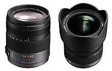 Panasonic Lumix G Vario HD 14-140mm/F4.0-5.8 ASPH./MEGA O.I.S. and the Lumix G Vario 7-14mm/F4.0 ASPH Lenses