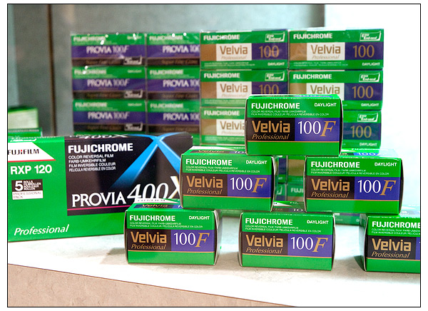 Fujifilm Slide Film At PMA 2009